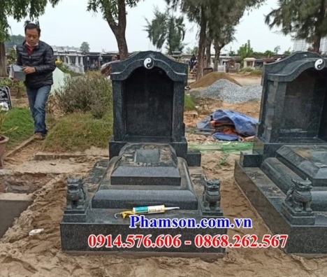 66 xây lăng mộ đẹp bình định - mộ đá nguyên khối