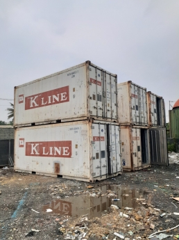 Container lạnh 20RF chứa thịt đông lạnh