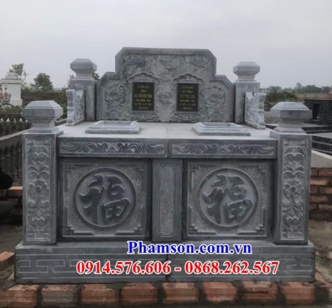 66 xây lăng mộ đẹp bình định - mộ đá nguyên khối