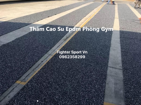 Cung cấp thi công thảm cao su phòng GYM, BOXING