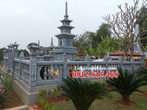 Mộ tháp phật giáo – Xây mộ tháp phật giáo để hài cốt bằng đá đẹp