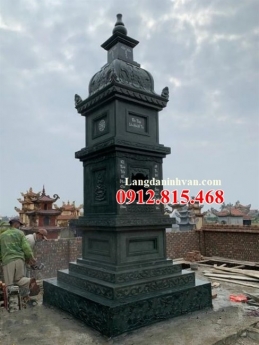 Bảo tháp đá – Các mẫu bảo tháp phật giáo xây bằng đá khối tự nhiên đẹp