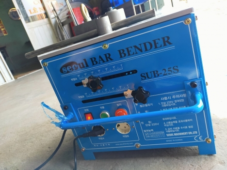 Máy uốn sắt phi 25 SEOUL. Nhập khẩu chính hãng