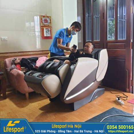 LIfesport LS-350 plus ghế massage xóa tan nhức mỏi