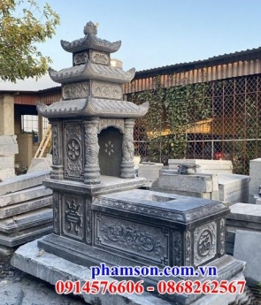 long an mộ đá cao cấp - lăng mộ bằng đá mỹ nghệ