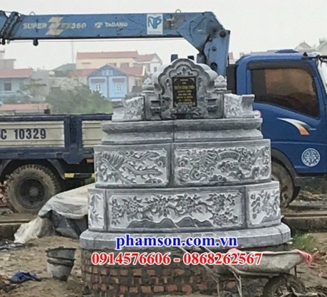 031 khánh hòa mộ đá đẹp - mồ đá tròn giá rẻ