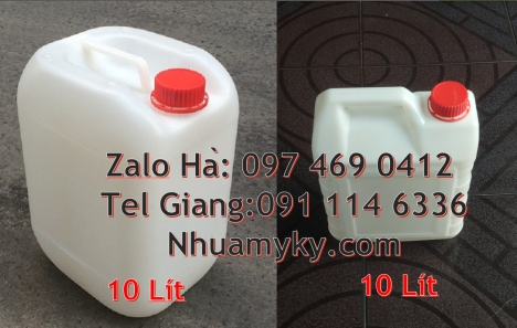 Can gía sỉ, Can nhựa 30 lít đựng thuốc thú y, can 20l giá rẻ, can 25l trắng, can vuông 30 lít hdpe đ