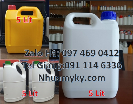 can 1l hdpe trắng giá rẻ, can nhựa cao cấp Địa chỉ bán can hdpe, Can 1l đựng thuốc thú y, can 2l đựn
