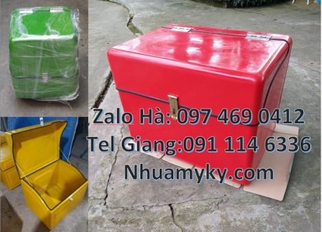 Thùng giữ nhiệt xe máy, Thùng giao hàng, thùng vận chuyển hàng online, Thùng hàng đông lạnh, Thùng g