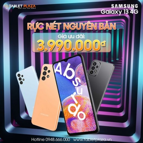 Ưu đãi cực sốc khi mua Galaxy A13 tại Tablet Plaza