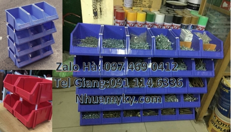 khay đựng bulon, Kệ đựng dụng cụ, hộp đựng đinh tán, Khay nhựa trung, kệ duy tân, thùng nhựa, hộp n