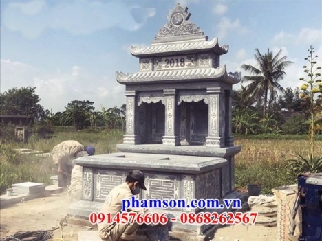 bán lăng mộ ba mái vĩnh long - giá lăng mộ đá