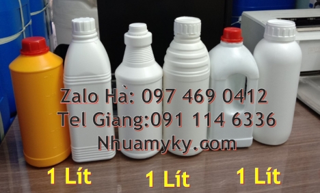 Chai nhựa 500ml 250ml đựng hóa mỹ phẩm Chai 100ml đựng thuốc trừ muỗi, chai 30ml đựng phân bón
