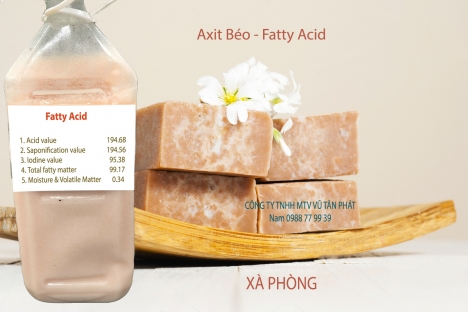 AXIT BÉO LÀM XÀ PHÒNG, FATTY ACID