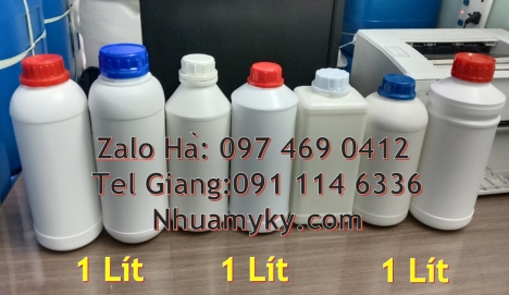 Chai nhựa 500ml 250ml đựng hóa mỹ phẩm Chai 100ml đựng thuốc trừ muỗi, chai 30ml đựng phân bón
