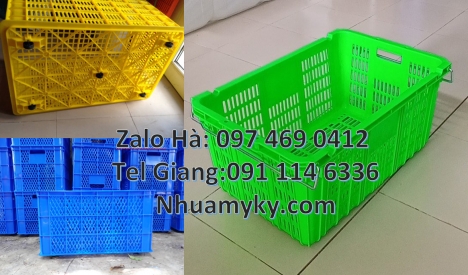 Thùng nhựa 5 bánh xe, sóng nhựa hở 1T5 Bán giỏ nhựa 5 bánh xe, sóng nhựa bít 2T5, sóng nhựa, Giỏ nh