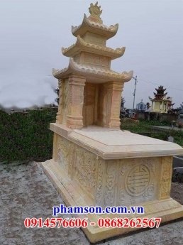 long an mộ đá cao cấp - lăng mộ bằng đá mỹ nghệ