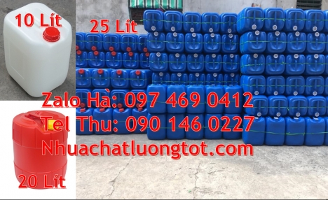 can 30l đựng hóa chất, can 10l dẹp đựng axit, Can 25l đựng phân bón, can nhựa giá rẻ hcm, can dẹp 30