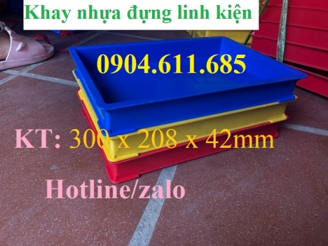 Khay nhựa đựng linh kiện BL006, khay đựng phụ tùng, ốc vít