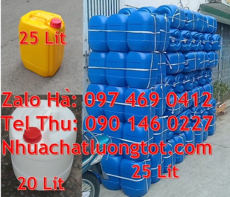 can 30l đựng hóa chất, can 10l dẹp đựng axit, Can 25l đựng phân bón, can nhựa giá rẻ hcm, can dẹp 30