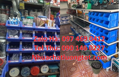 Kệ nhựa A5, khay nhựa A6, hộp nhựa A8, khay đựng ốc vít, kệ trung, kệ đại, khay đựng đồ nghề, Địa ch
