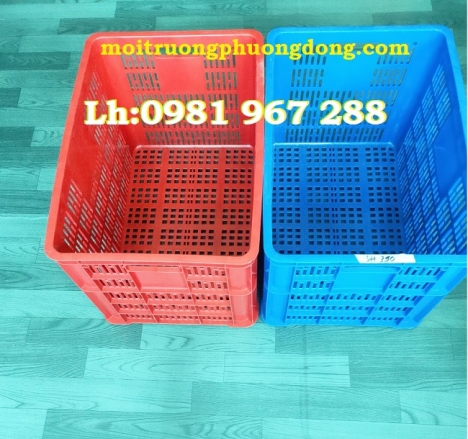 Rổ nhựa hở 3t9 , sóng nhựa rỗng HS005
