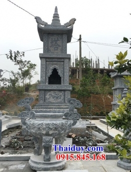 lắp đặt tháp mộ để cốt cao bằng - mộ tháp bằng đá xanh ninh bình