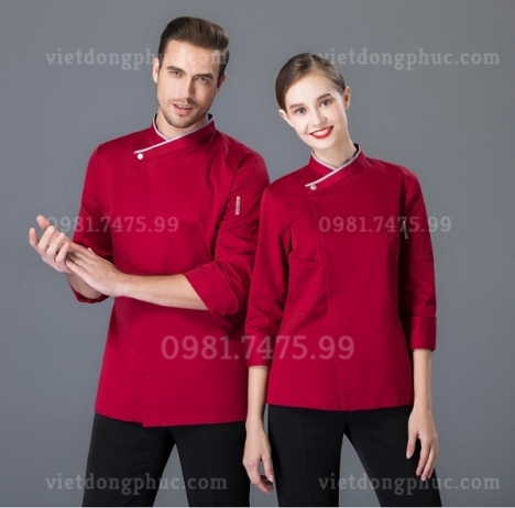 Mẫu đồng phục nhà bếp Khách sạn  bền đẹp, kiểu dáng thời trang, giá tốt nhất