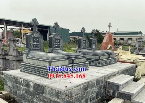 118 đăk lắk lăng mộ công giáo đẹp - mồ mả để cốt bằng đá