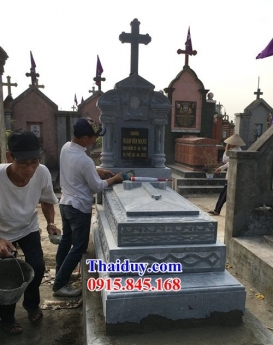 384 lăng mộ đá đẹp gia lai - mồ đá nguyên khối giá rẻ