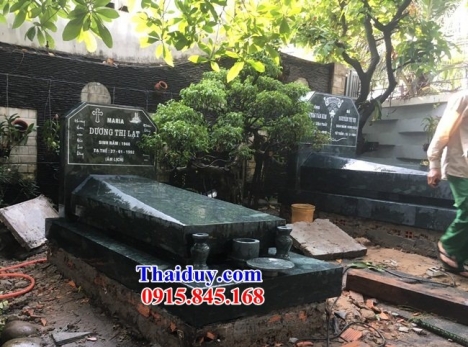 118 đăk lắk lăng mộ công giáo đẹp - mồ mả để cốt bằng đá