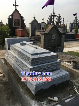 384 lăng mộ đá đẹp gia lai - mồ đá nguyên khối giá rẻ
