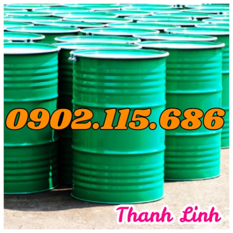 Phuy sắt nắp mở, thùng phuy đựng dầu mỡ, phuy sắt đai kẹp, thùng phuy sắt mới, thùng phuy 220 lít nắ