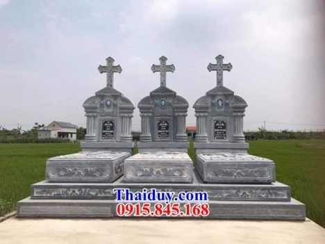 118 đăk lắk lăng mộ công giáo đẹp - mồ mả để cốt bằng đá