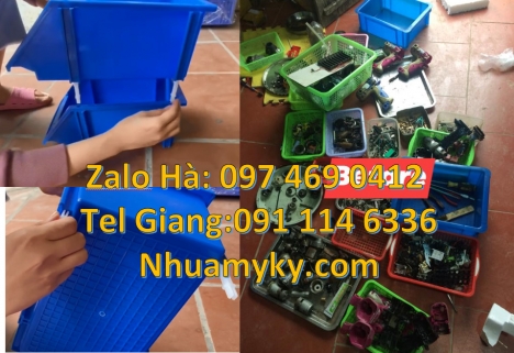 Sỉ lẻ kệ đựng ốc vít, Khay nhựa xanh cỡ nhỏ, Kệ nhựa, Khay ốc vít, kệ ốc vít, Kệ nhựa duy tân, Kệ d