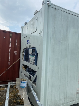 Container lạnh 40ft máy carrier