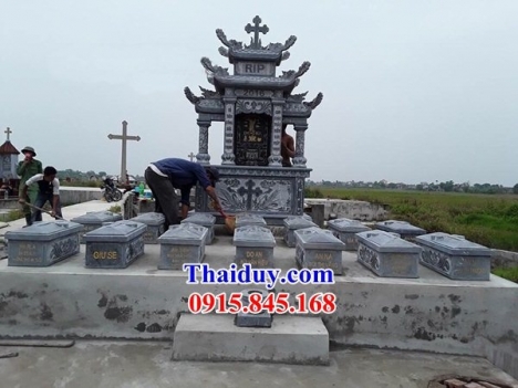 118 đăk lắk lăng mộ công giáo đẹp - mồ mả để cốt bằng đá