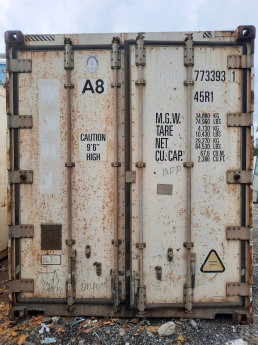 Container lạnh 40ft cũ kĩ bên ngoài chất lượng bên trong