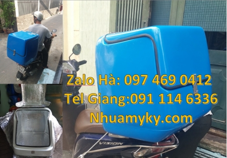 Thùng ship hàng giữ nhiệt, Thùng giao hàng nhanh, Thùng chở hàng, Thùng giao trà sữa, thùng đựng hàn