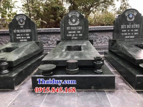 51 lào cai lắp đặt lăng mộ đá đẹp - mộ đá tam cấp bằng đá xanh