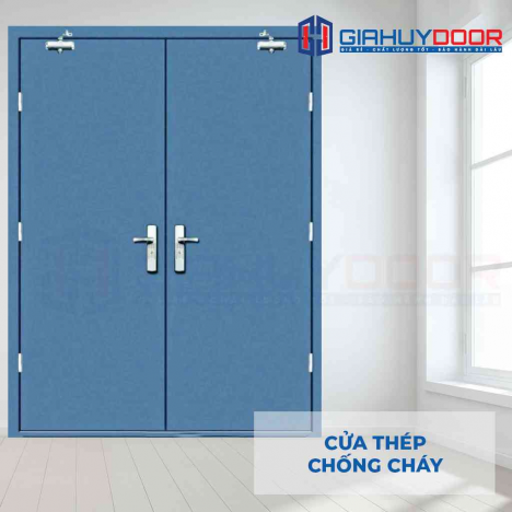 Cửa chống cháy là gì? Cấu tạo và ưu điểm của cửa chống cháy