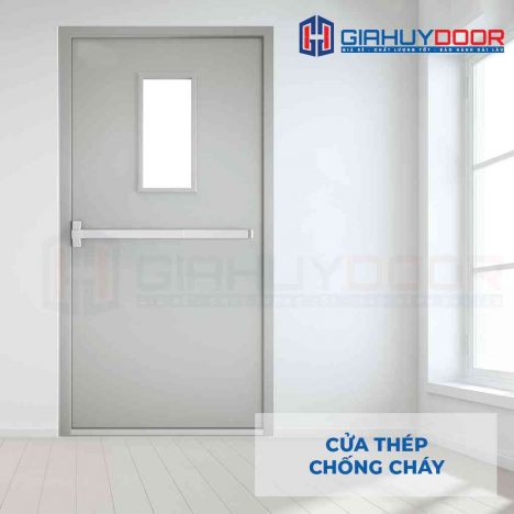 Cửa chống cháy là gì? Cấu tạo và ưu điểm của cửa chống cháy