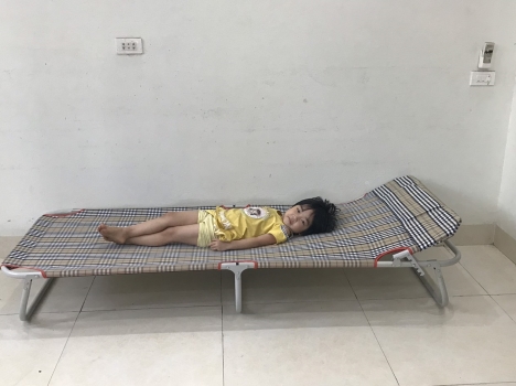 giường gấp vải bạt cơ lớn Gb30- tặng combo gối, bịt mắt ngủ, giao hàng toàn quốc