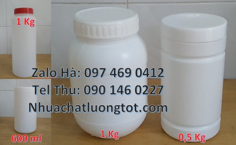Hũ 50 gram tròn, hũ 50gr trắng đục, hũ 100gr đựng kem body, hũ 200g đựng bơ thực vật,  hũ nhựa 250 g