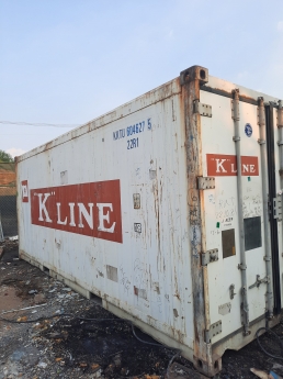 Container lạnh 20rf chứa thịt, trái cây,...