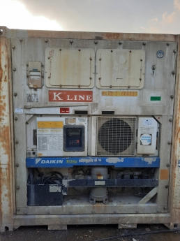 Container lạnh 20rf chứa thịt, trái cây,...