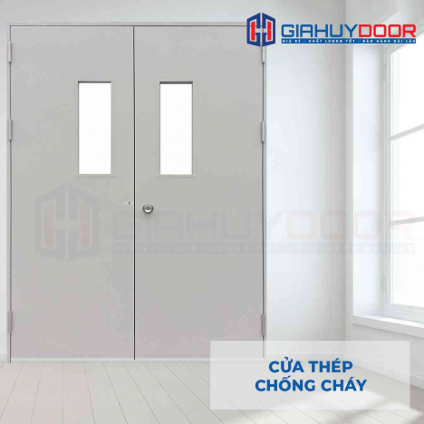 Cửa chống cháy là gì? Cấu tạo và ưu điểm của cửa chống cháy