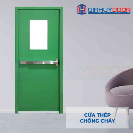 Cửa chống cháy là gì? Cấu tạo và ưu điểm của cửa chống cháy