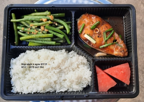 Hộp Nhựa Đựng Cơm 4 Ngăn Gía Sỉ Bình Dương
