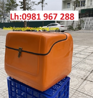 Thùng vận chuyển hàng ,thùng ship hàng Trung sau xe máy